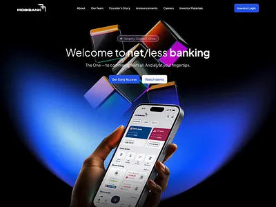 Finance Website animation bank finance fincorp fintech graphic design landing page money motion design motion graphics transaction ui ux web website