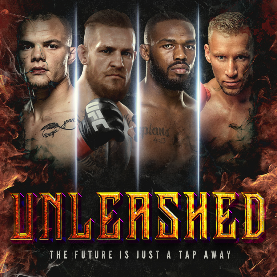 UNLEASHED – The Future Is Just a Tap Away brand identity branding design graphic graphic design illustration logo logo design ui vector