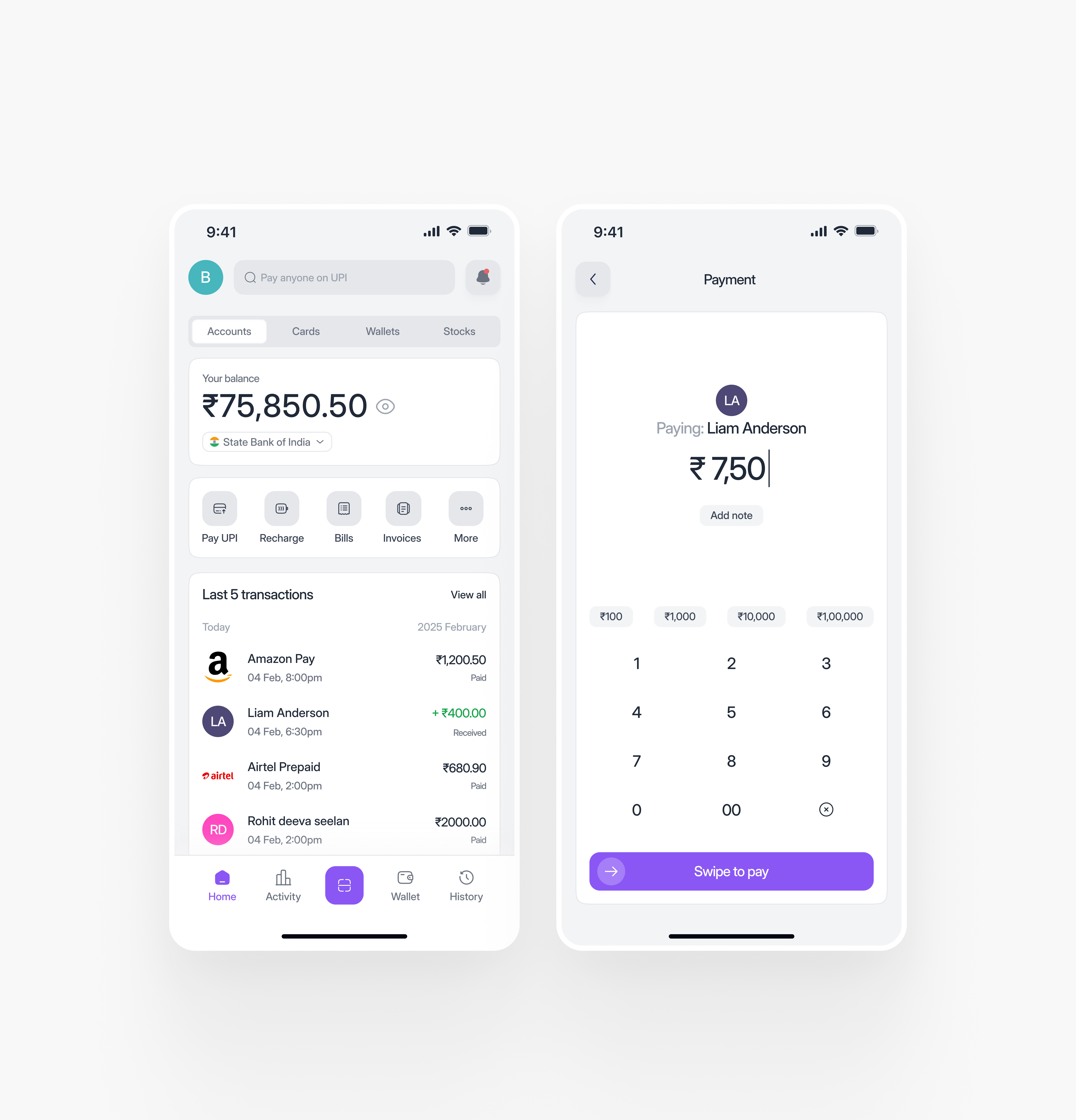 Mobile banking app design product design saas saas design ui