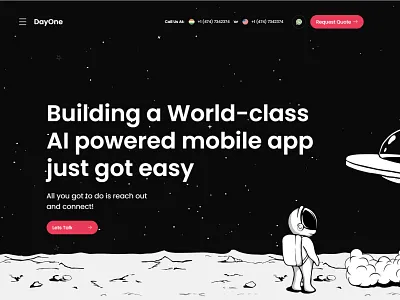 Digital Agency Web App Design ai design ai power mobile app animation digital agency ecommerce landing page protyping responsive design ui ui ux design ux webdesign wireframe