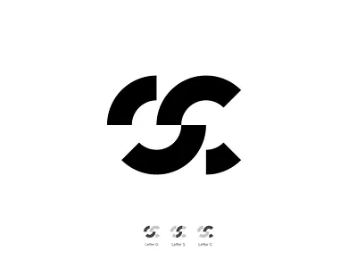 GSC Monogram bold brand identity branding c circle g geometric identity initial letter lettermark logo design logomark modern monogram s simple sophisticated tech visual