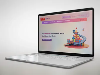 Toy Store Website Banner Design advertisingdesign colorfullayout digitalartwork farbenfroheslayout grafikdesign graphicdesign playfuldesign spielzeugladendesign toystoredesign uiuxdesign verspieltesdesign websitebannerdesign werbegestaltung