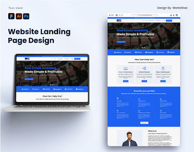 Website Landing Page Design landing page landing page design uidesign uiux design webdesign website design templates website development website landing page websitedesign