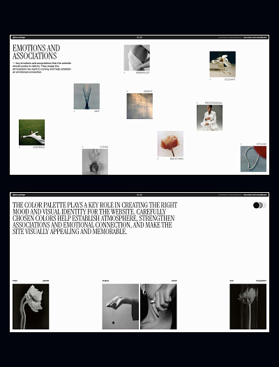 Jewelry Brand – Minimalist & Elegant Presentation branding concept design figma graphic design illustration logo presentation ui uiux web webdesign
