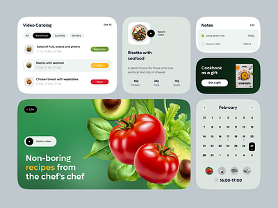 UI-UX for a Foodtech Platform ✦ Eatzy design interface product service startup ui ux web website