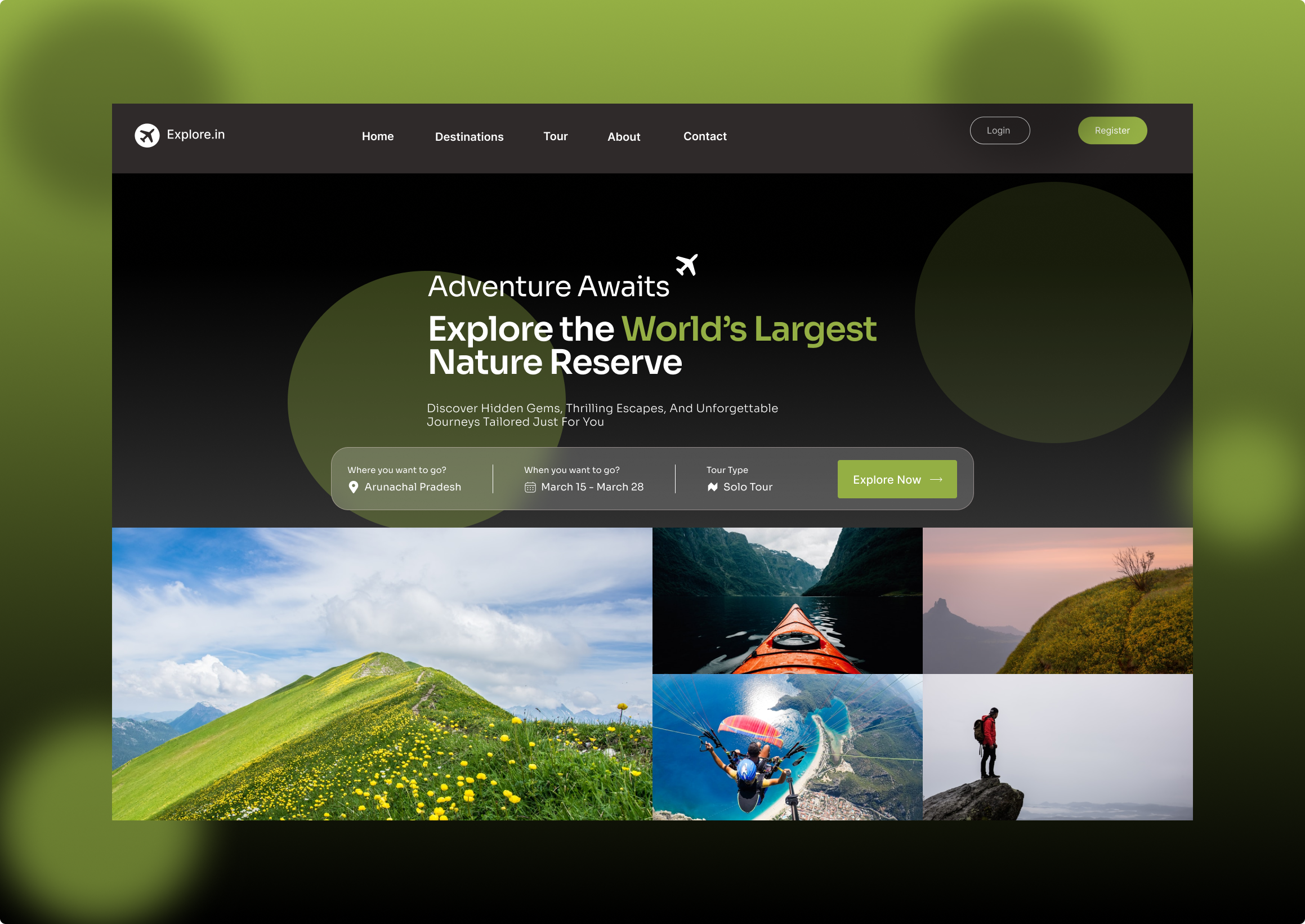 Adventure App adventure branding logo travelling ui