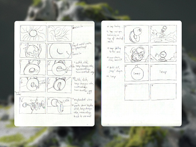 Raw Storyboard motion design motion graphics sketch storyboard