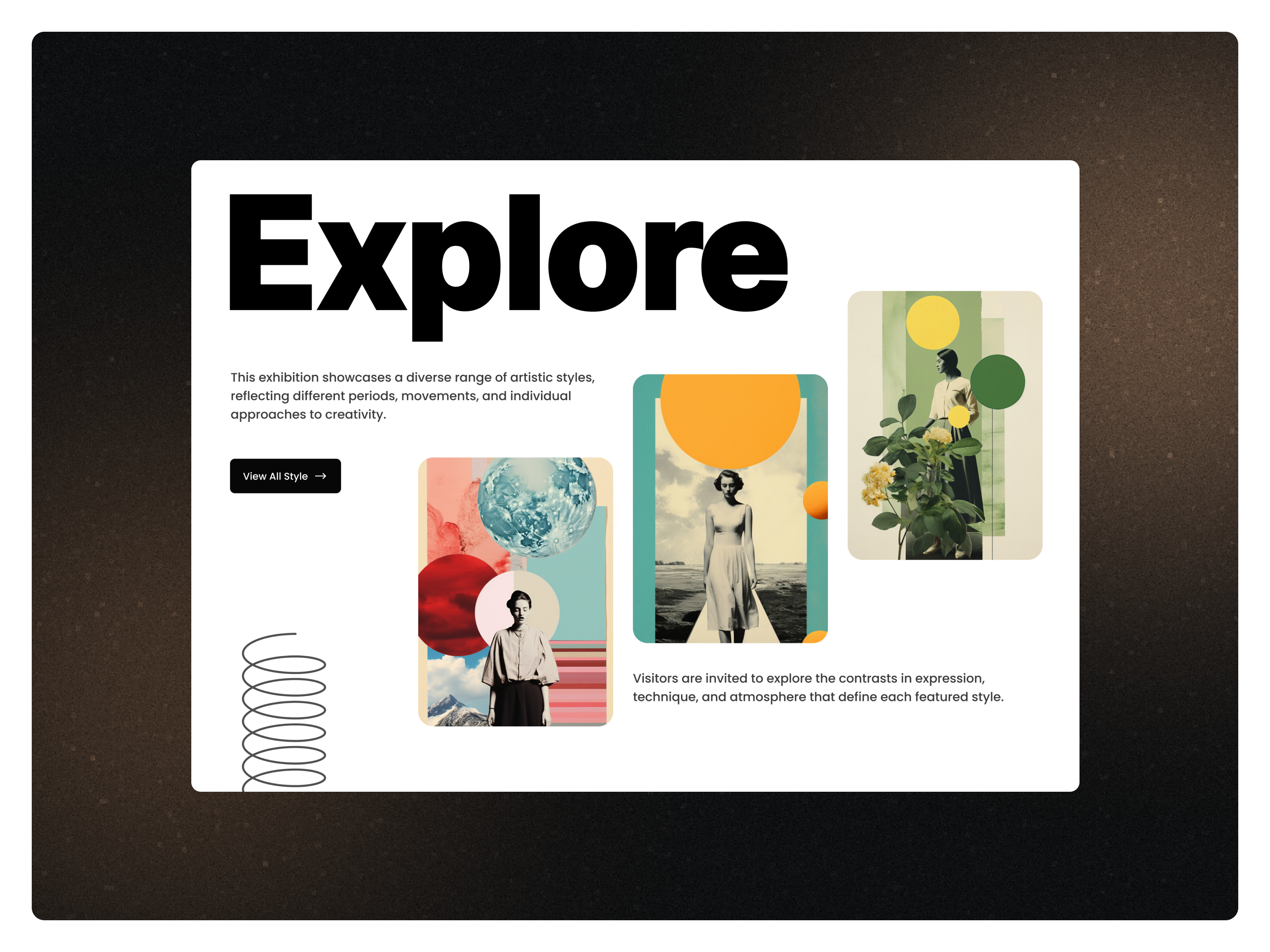 Example of UI Concept Design
