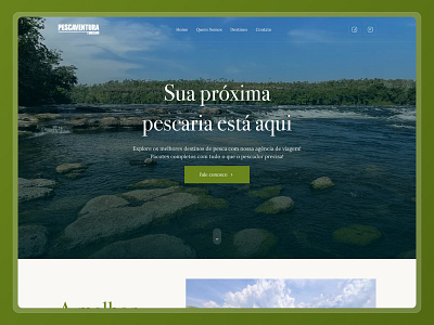 Pescaventura branding design elementor figma illustration ui web web design website wordpress