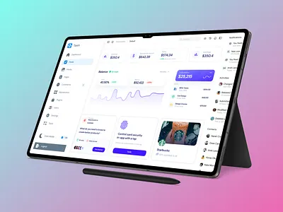 Financial Dashboard design dashboard design desing figma ui