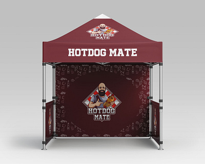 Custom Canopy Tent Design adobe illustrator backdrop banner design booth design canopy design canopy tent designer graphic designer print ready tent tent design