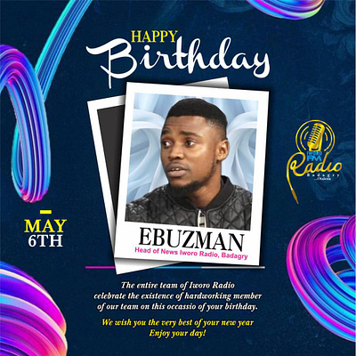 Birthday Invite Card 3d branding graphic design logo