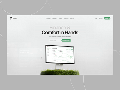 Banking SaaS Landing Page bank bank landing page banking clean crm crypto finance financial forex investment landing page money platform saas stake startup trading ui ux web design webdesign
