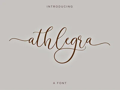 athlegra athlegra branding design font graphic design illustration script