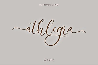 athlegra athlegra branding design font graphic design illustration script