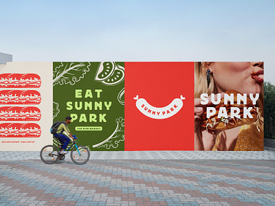 Sunny Park Brand Identity brand design brand designer brand identity brand illustration brand illustrations branding deli deli brand deli branding graphic design identity identity design illustration new york poster design sandwich social social media social media design vintage