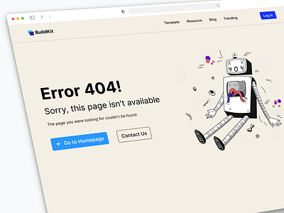 BuildKit Landing Page animation dailyui graphic design interface juniordesigner landingpage productdesign ui user ux website