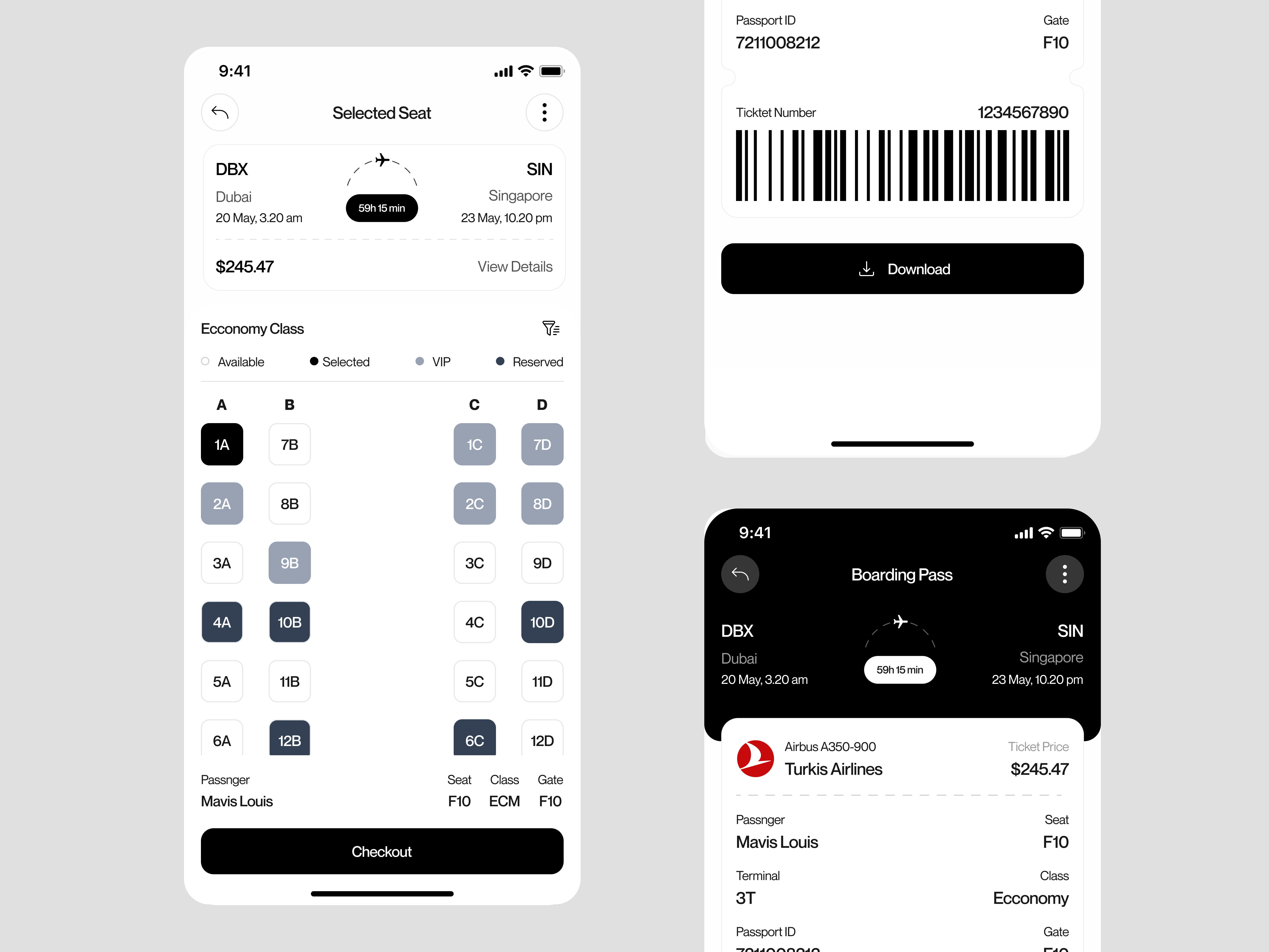 Example of Mobile App Design