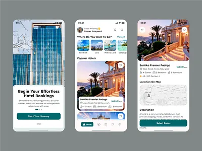 Hotel Booking Mobile App Design appdesign appui appuiux booking branding hotel hotel booking app hotel details page hotelapp hotelbooking hoteldashboard hotelui hotelwebsite mobile app mobiledesign mobileui onlinebookng productdesign travel travelapp