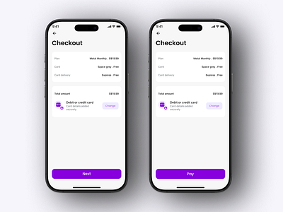 Checkout Design app design designer ui uidesign uiux ux uxdesign