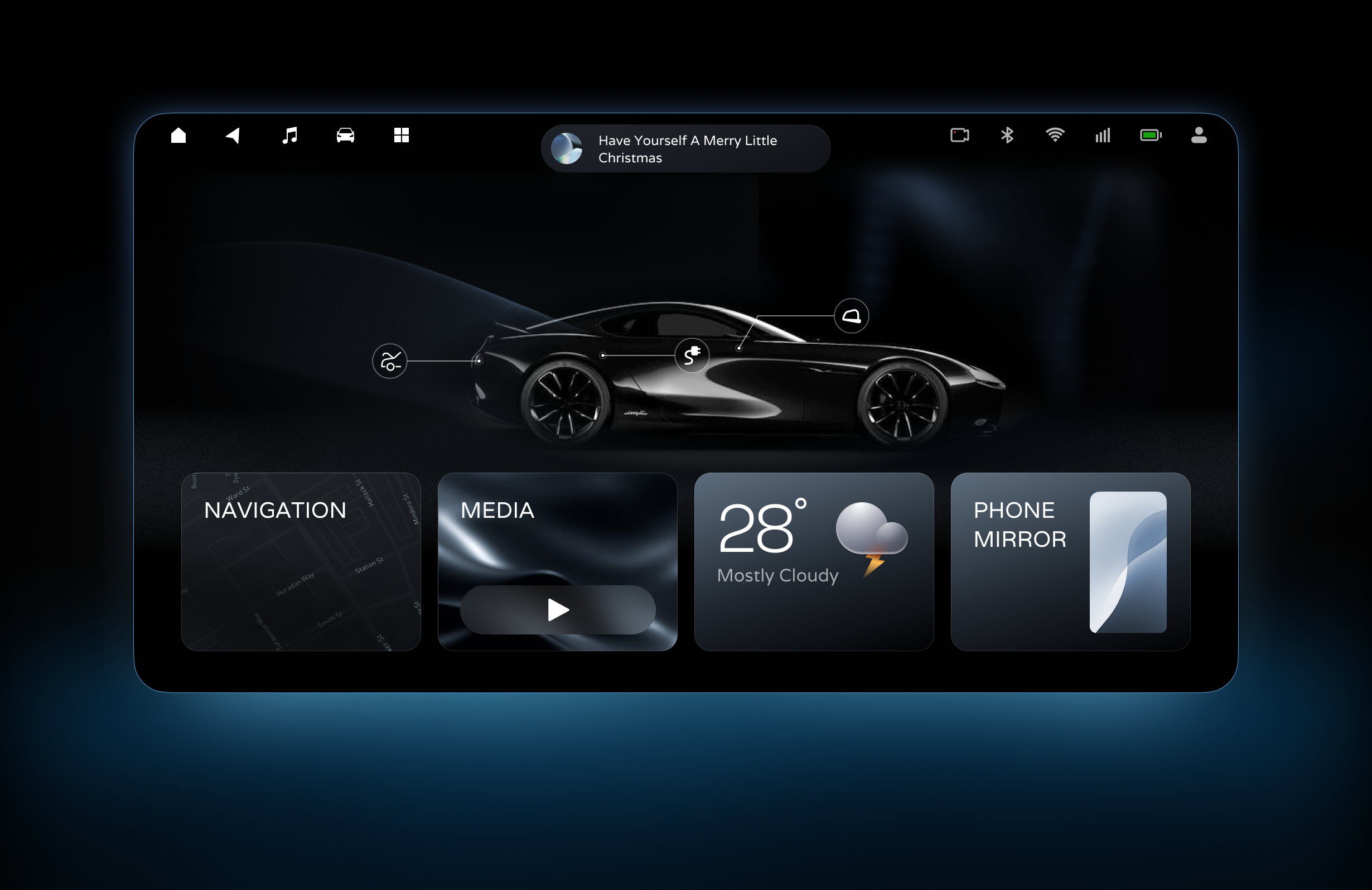 HMI Conception automotive design hmi ui ux