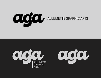 Logo - Allumette Graphic Arts design logo typography