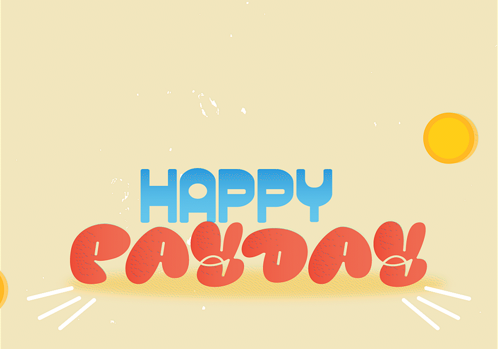 Monday-Payday animation graphic design motion graphics vector