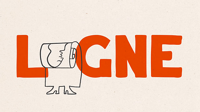 Ligne • Logo Animation animation branding framebyframe logo motion graphics traditionalanimation