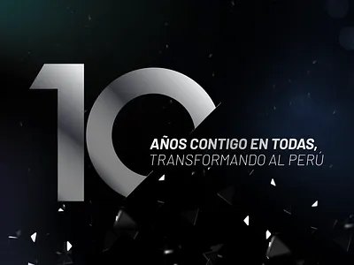 10 años Entel 3d animation motion graphics