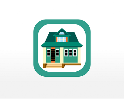 The Green House Mobile App Icon app icon logo