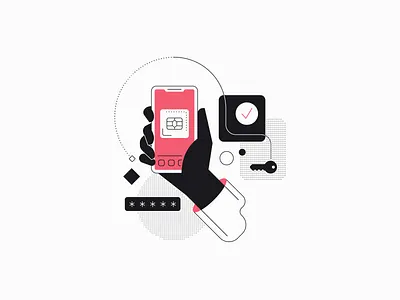 Digital Communication Illustrations black chat concept concept art device digital digital art emoji illustrated illustration online phone pink react reaction solid solid background web website white