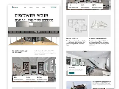 Discover Your Dream Property – Elegant Real Estate App UI Design branding design digitaldesign dribbbleshots figmadesign graphic design interfacedesign moderndesign productdesign propertyinvestment realestateapp serinterface ui uidesign uxdesign