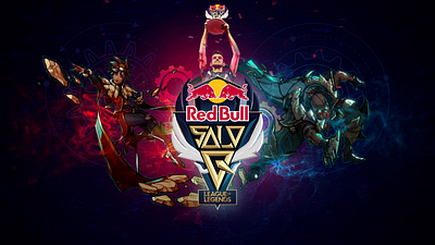 red bull - solo q - keyvisual animation esport gaming league of legends motion graphics