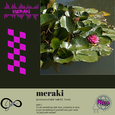 Meraki Announcment branding graphic design social media
