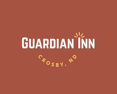 Guardian Inn brand refresh brand update branding design graphic design logo typography