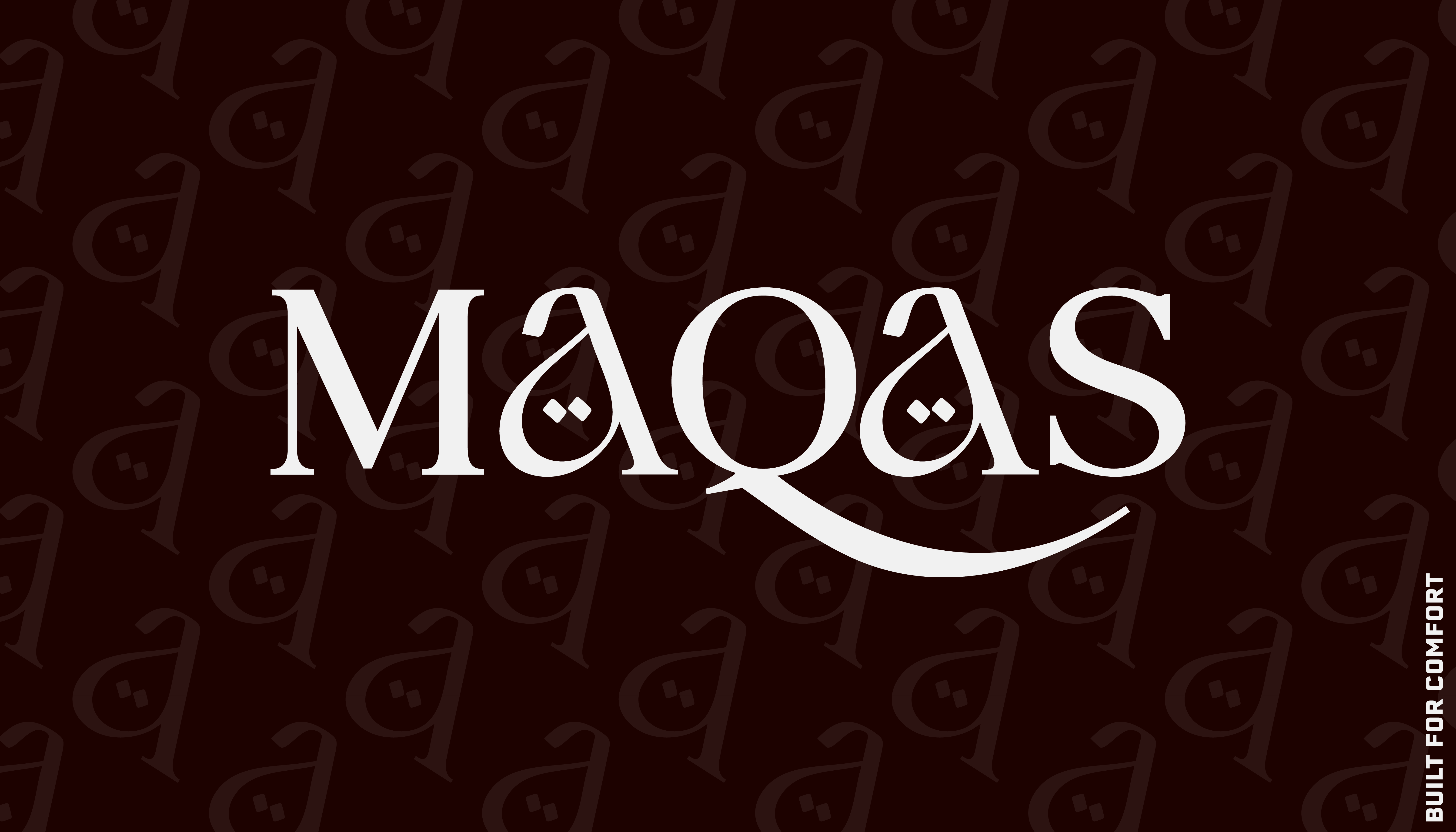 Maqas arabic arabic brand arabic logo arabic wordmark branding design dubai logo elegance grafiko labs graphic design illustration logo logo design luxury maqas logo minimal logo minimalist premium simple logo wordmark logo