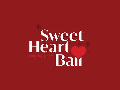 Sweetheart Ball 2025 branding design event branding event design graphic design illustration logo typography vector