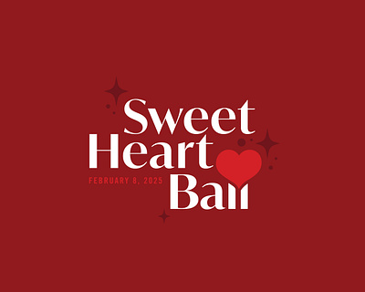 Sweetheart Ball 2025 branding design event branding event design graphic design illustration logo typography vector