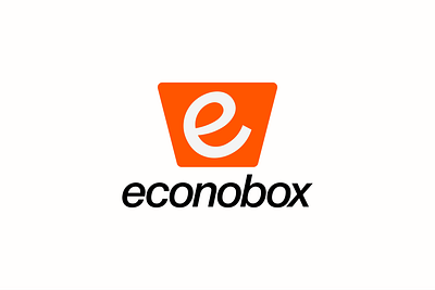 Econobox branding e letter mark logo e logo design gift logo letter mark logo design logo logo design logo design inspiration logo design inspirations logo inspiration logo mark
