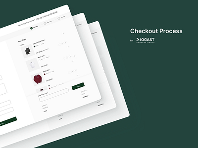 Checkout Process for an e-commerce site checkout e commerce productdesign ui ux