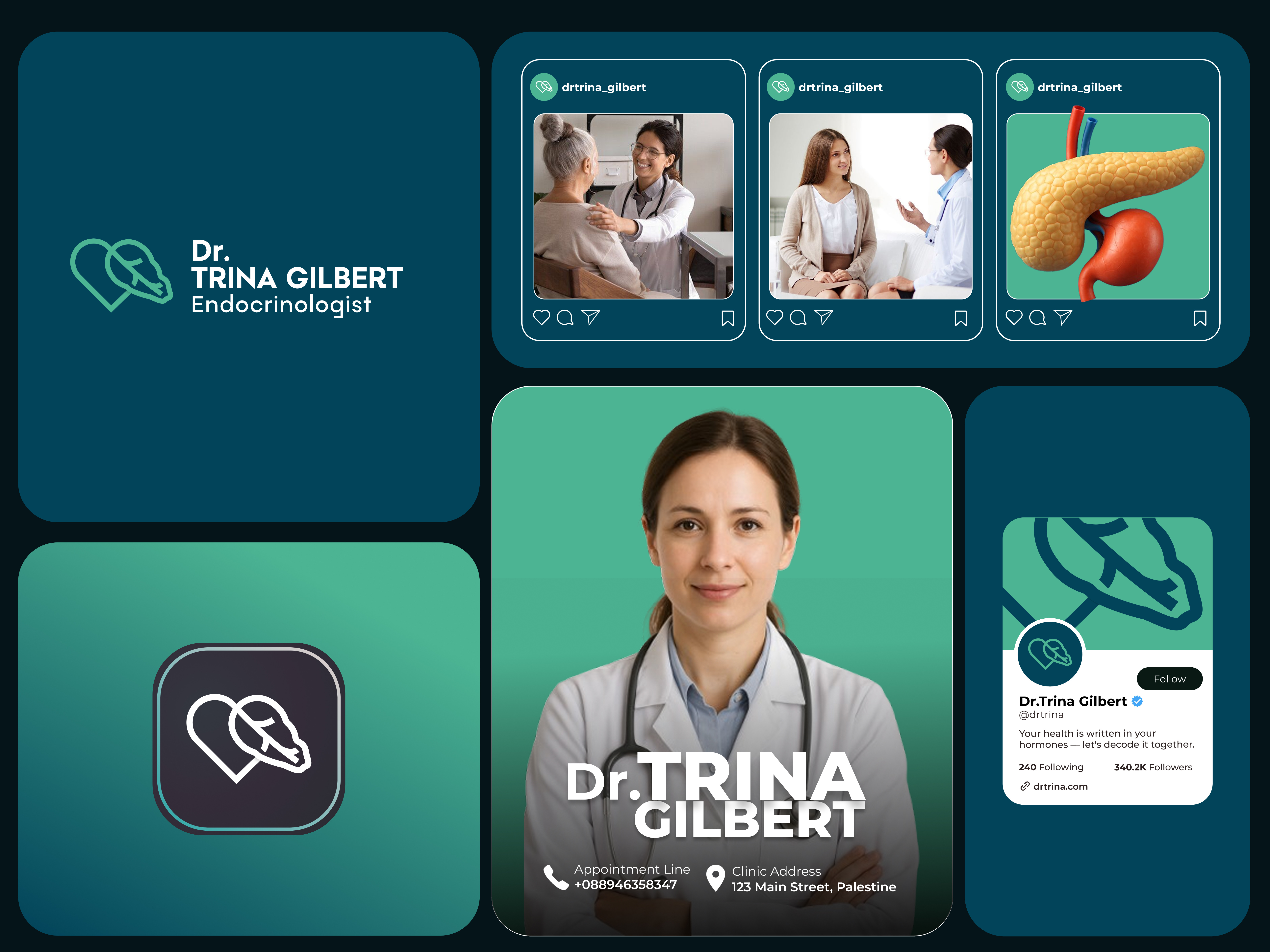 Example of Business Logo And Brand Identity Design