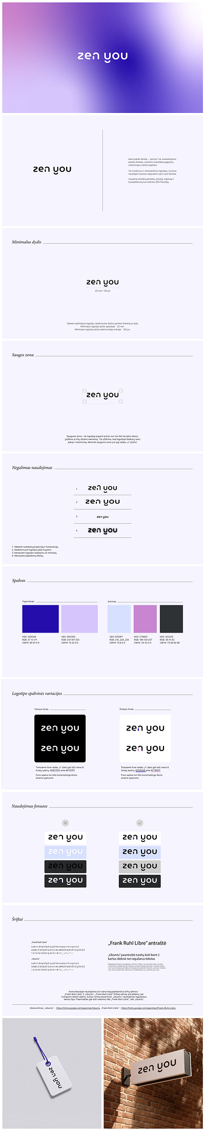 Logotipas branbook brand branding graphic design logo logobook logotype typography