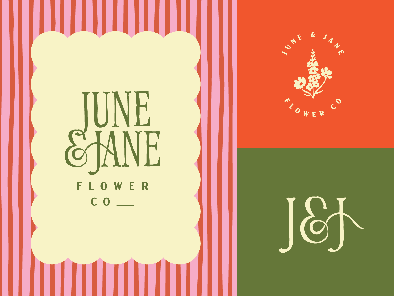 Flower Farm & Wedding Florist Branding brand branding colorful design drawing farm florist flowers fun graphic design illust illustration lettering logo poppy smallbiz sustainable vector wedding women