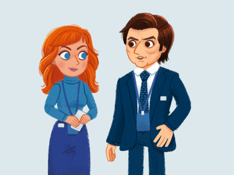 Severance FanArt character design children illustration digital art digital illustration fanart illustration kidlit severance