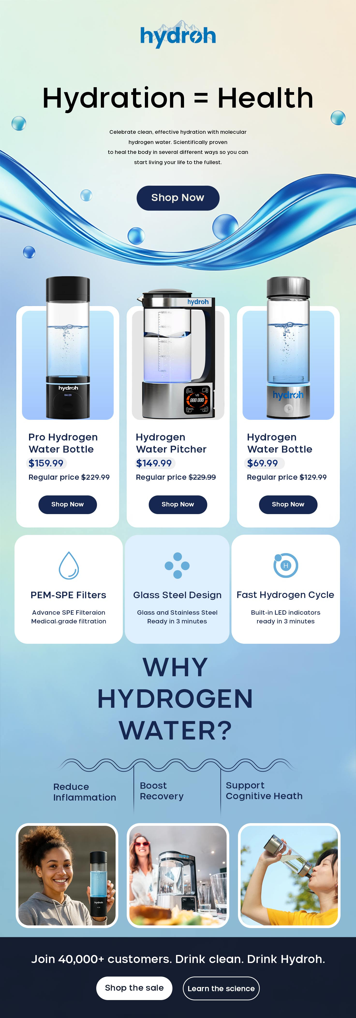 Email Template of hydroh a content amazon content design amazon design email templaet graphic design product design ui