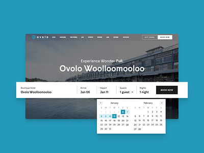 Booking Engine Wizard Widget booking calendar date selection hotel interaction interface ui uiux ux web website wizard