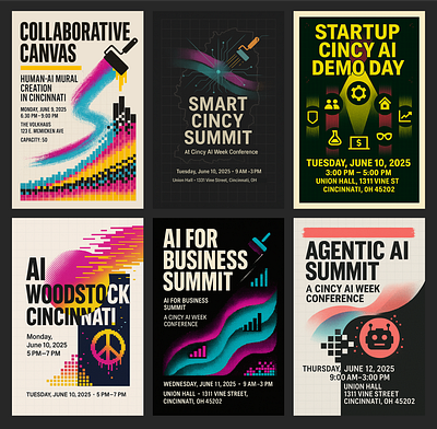 Posters for Cincy AI Week