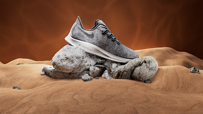Nike Shoes 3D 3d 3dartist 3drendering after effects art branding cgi cinema 4d digitalart motion design motiongraphics nike nikestyle product shoe shoes sneaker sportswear stone visualization