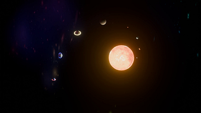 Sistema Solar Animación y Modelado animation blender