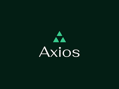Axios brand branding graphic design icon illustration logo typography vector